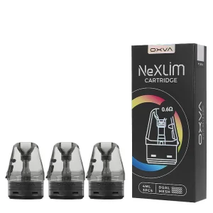 Cartouches NeXLIM OXVA - Choix : 0.6 ohm - Lot de 3